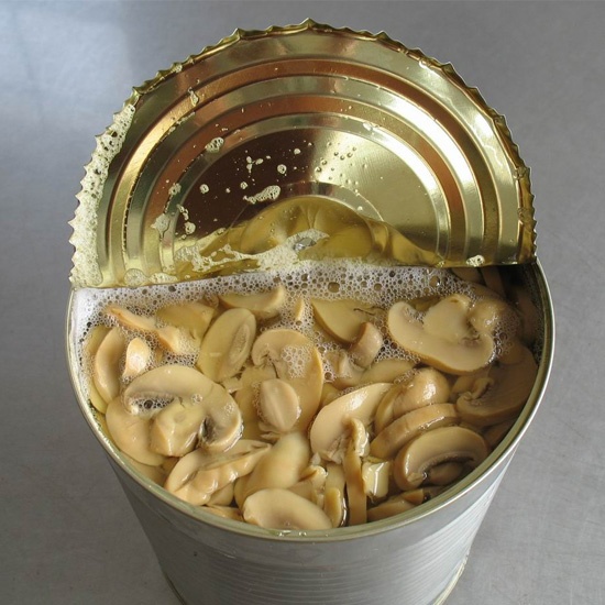 canned sliced mushroom 3100ml