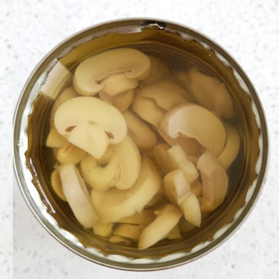 canned sliced champignon mushroom 425ml